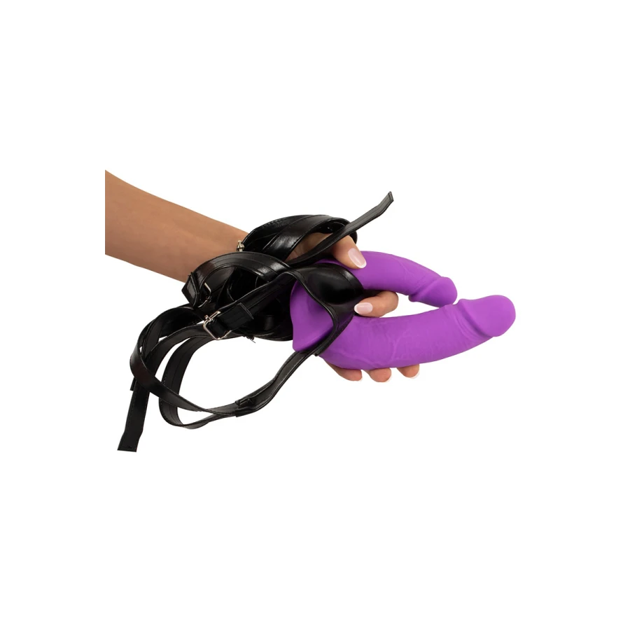 Double Strap-On ultra doux - Sweet Smile