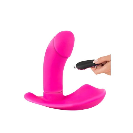 Vibromasseur de culotte avec pénis - Sweet Smile