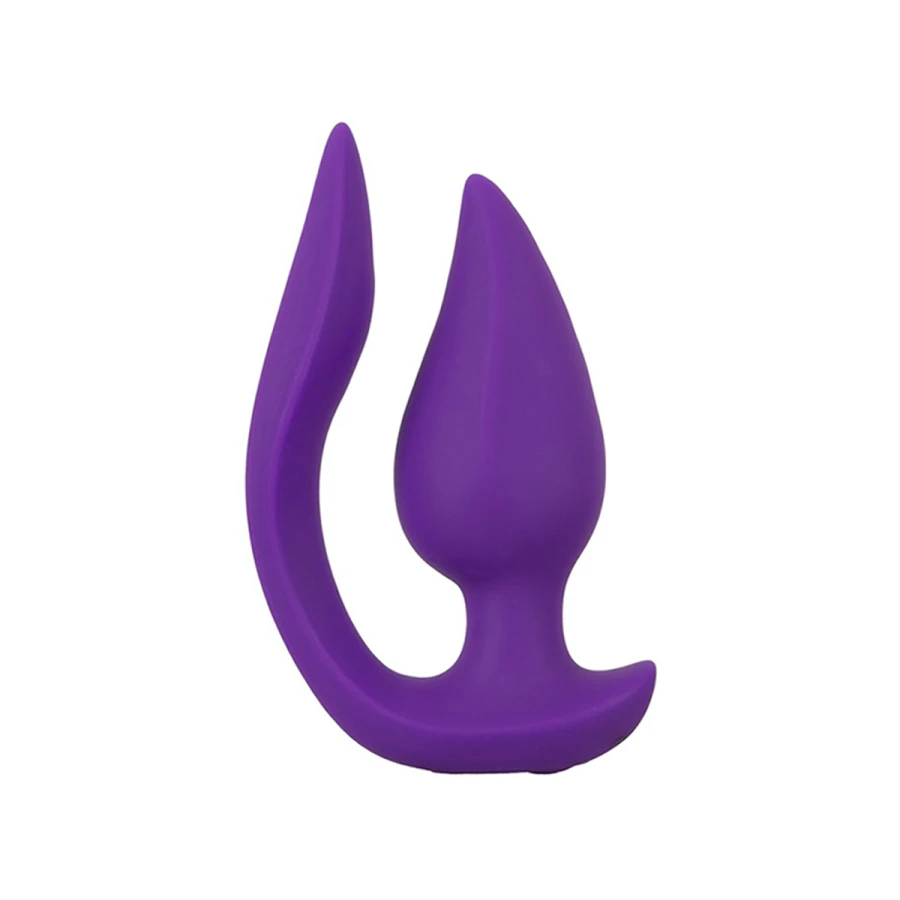 Plug et stimulateur externe vibrant 2 en 1 - Sweet Smile
