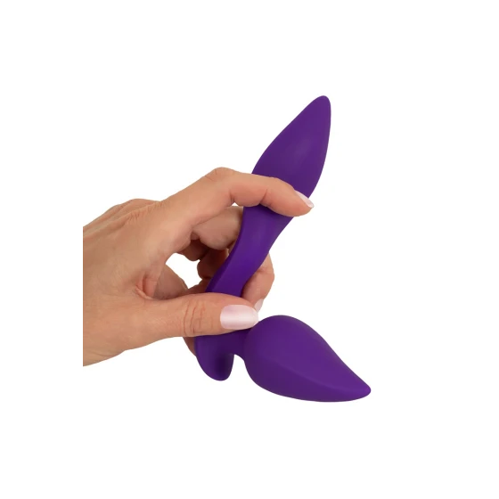 Plug et stimulateur externe vibrant 2 en 1 - Sweet Smile