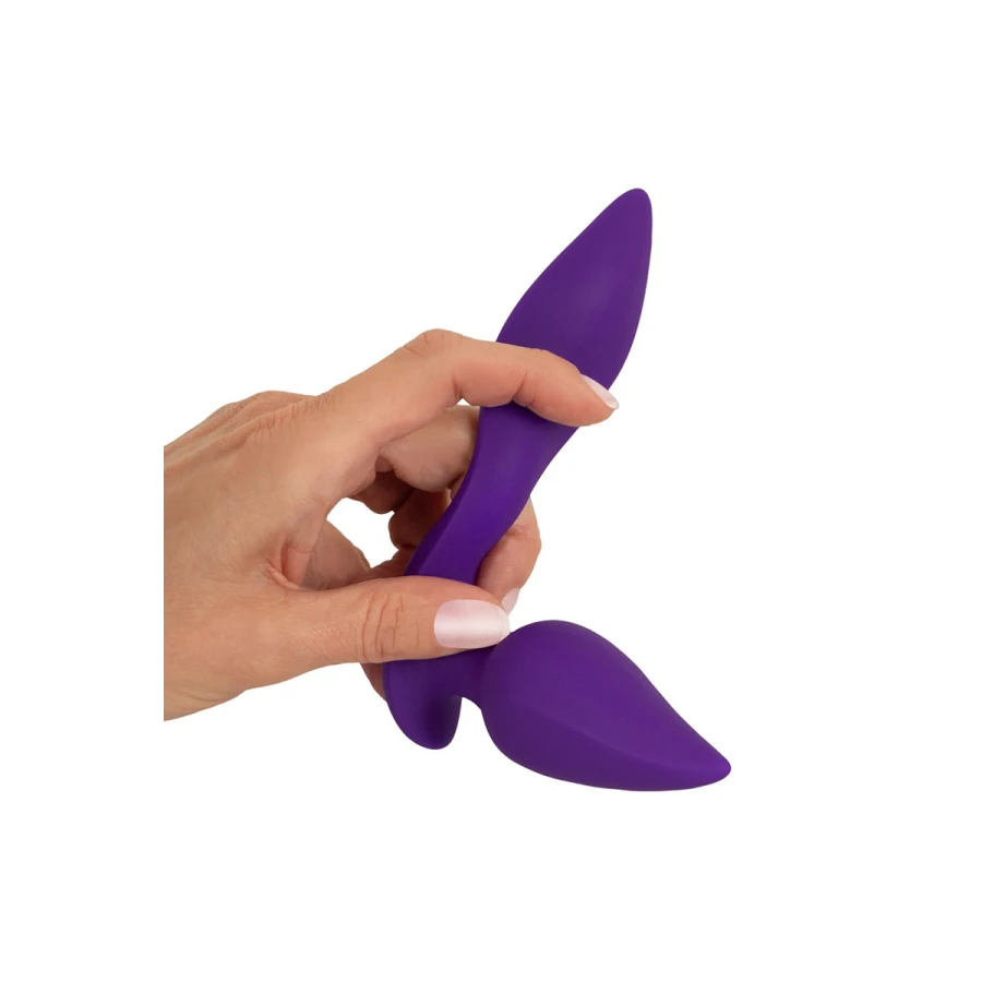 Plug et stimulateur externe vibrant 2 en 1 - Sweet Smile