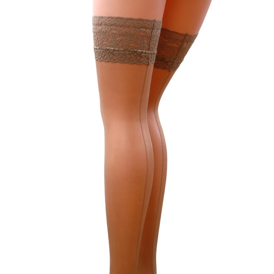 Bas couture ST022 beige 17 deniers - Passion Bas couture ST022 beige 17 deniers - Passion