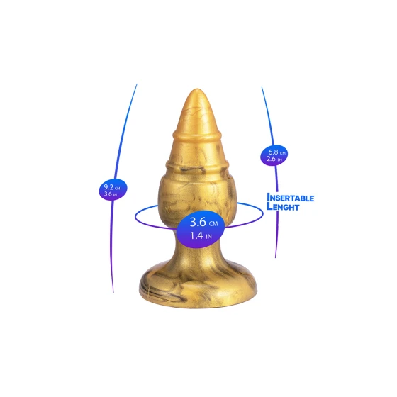 Plug anal Goldy M Fantasy Collection - SilexD