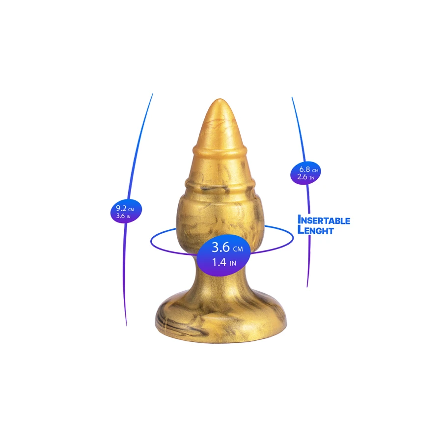 Plug anal Goldy M Fantasy Collection - SilexD