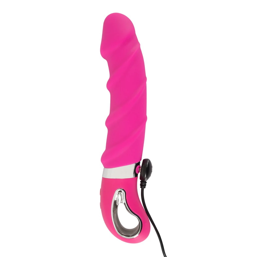 Vibro chauffant rechargeable 22,8 x 4 cm - Sweet Smile