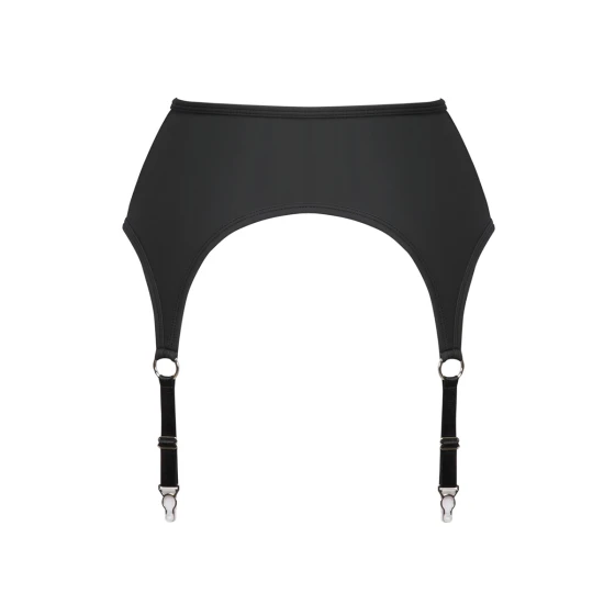 Porte-jarretelles noir mat - Cottelli LINGERIE