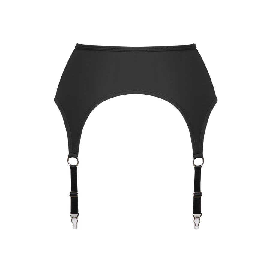 Porte-jarretelles noir mat - Cottelli LINGERIE