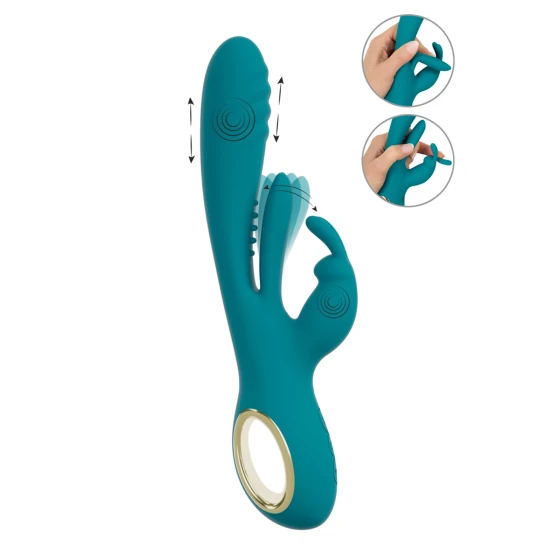 Vibro Rabbit avec va-et-vient et stimulation point G - Sweet Smile