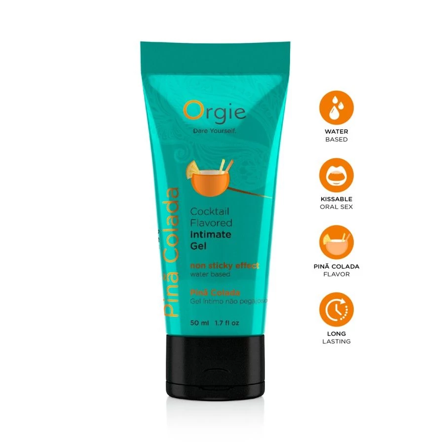 Gel intime Lube Tube Cocktail Pina Colada 50ml Gel intime Lube Tube Cocktail Pina Colada 50ml
