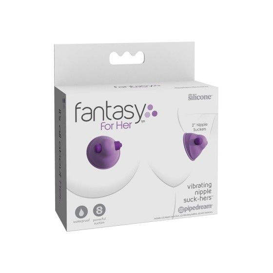 2 ventouses à tétons vibrantes Suck-Hers 2 ventouses à tétons vibrantes Suck-Hers