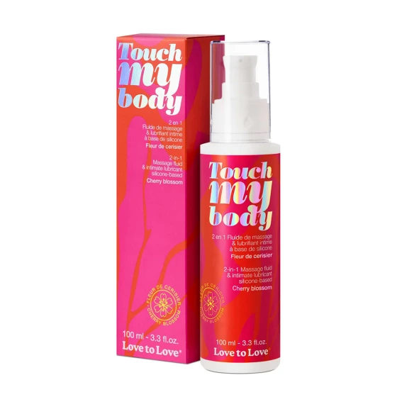 Fluide massage & lubrifiant - cerisier