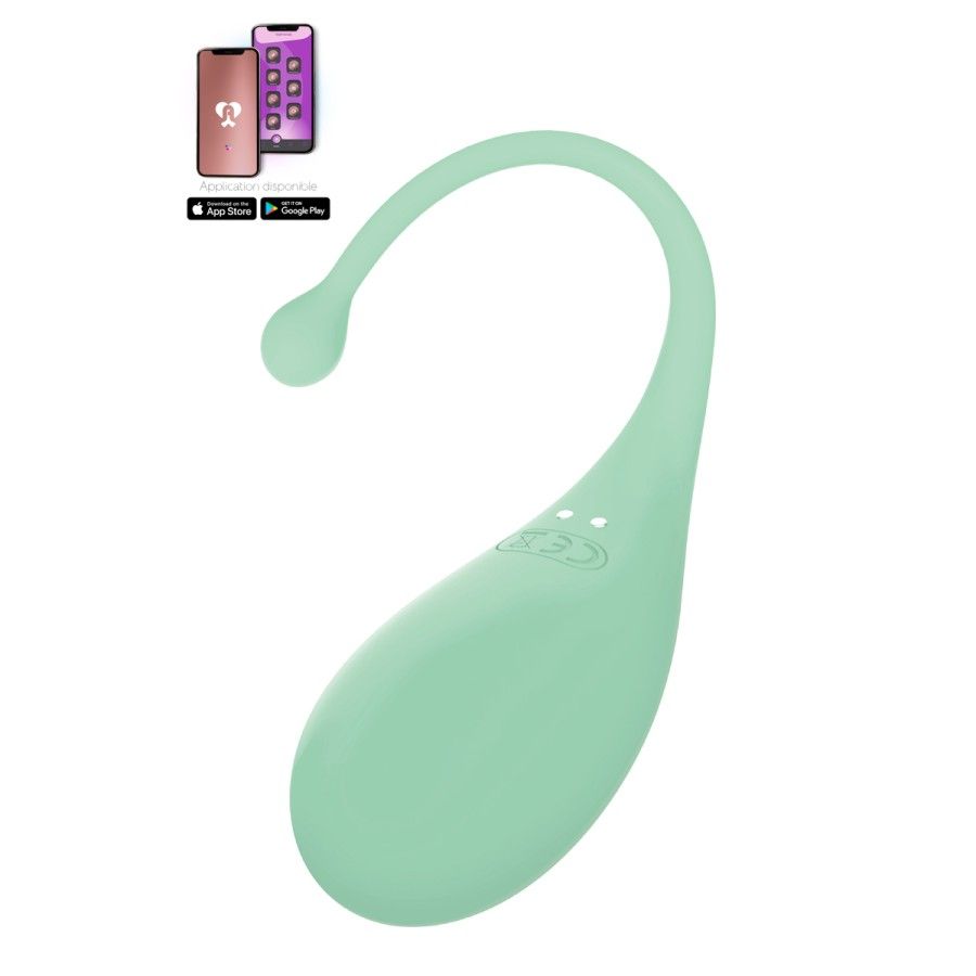 Oeuf vibrant connecté Palpitation vert - Adrien Lastic Oeuf vibrant connecté Palpitation vert - Adrien Lastic