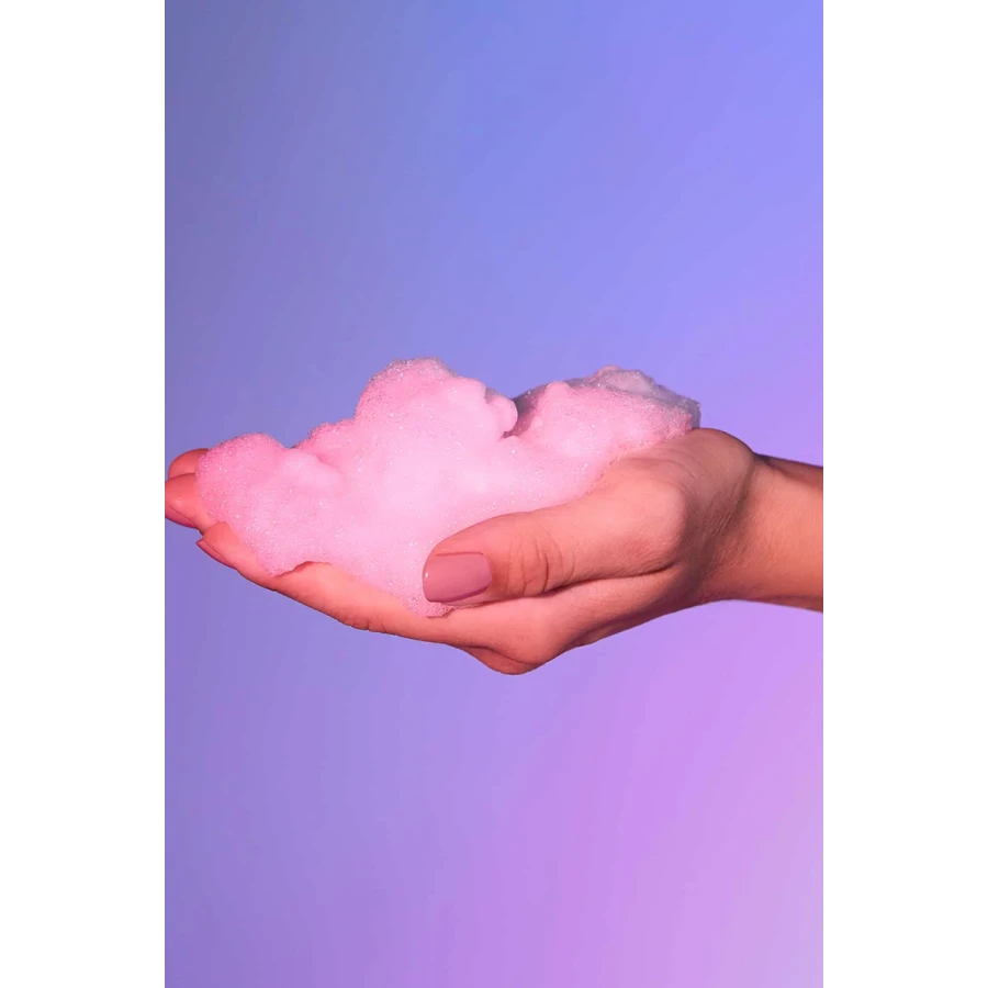 Mousse massage crépitante - fruits de la passion