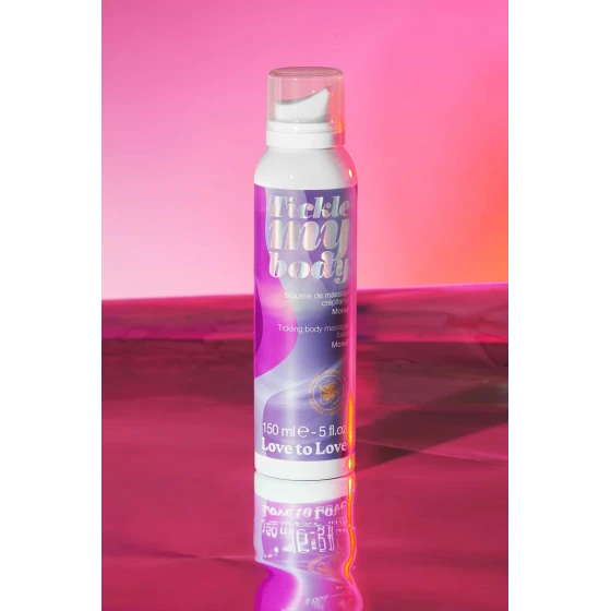 Mousse massage crépitante - monoï