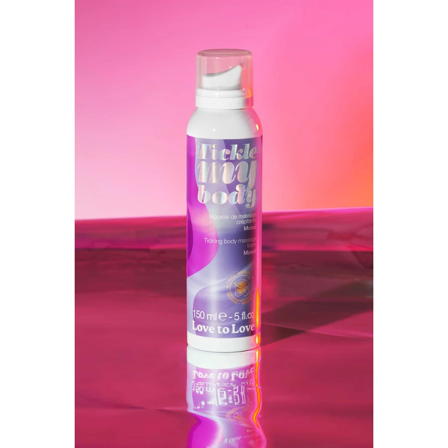 Mousse massage crépitante - monoï