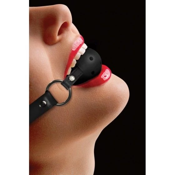 Gag Ball noir - Ouch! 
