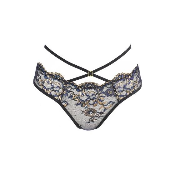 String dentelle Noir V-10368 - Axami