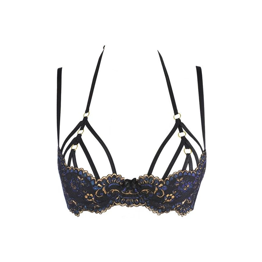 Soutien-gorge dentelle Noir V-10361 - Axami