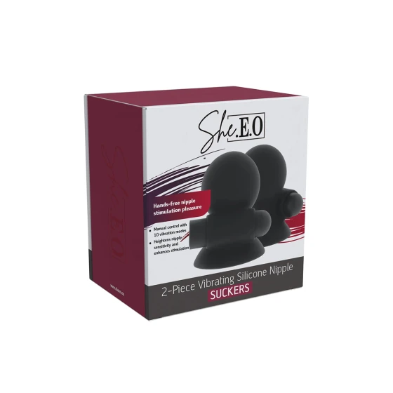 Suceurs de mamelons vibrants - She.E.O