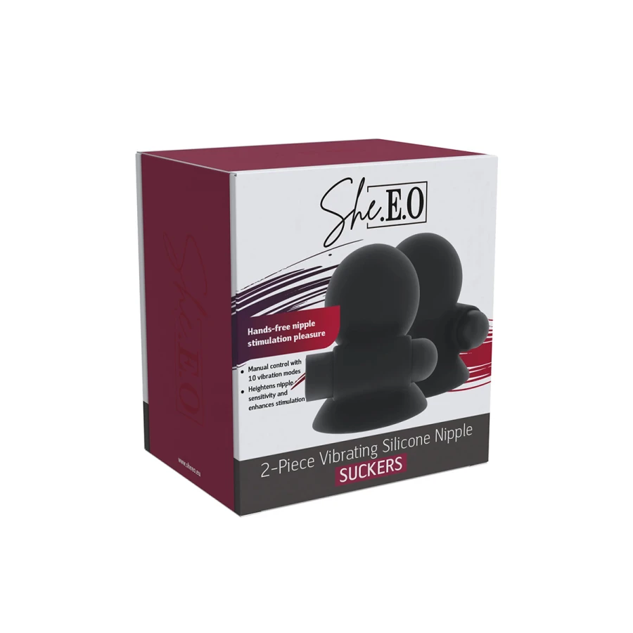 Suceurs de mamelons vibrants - She.E.O
