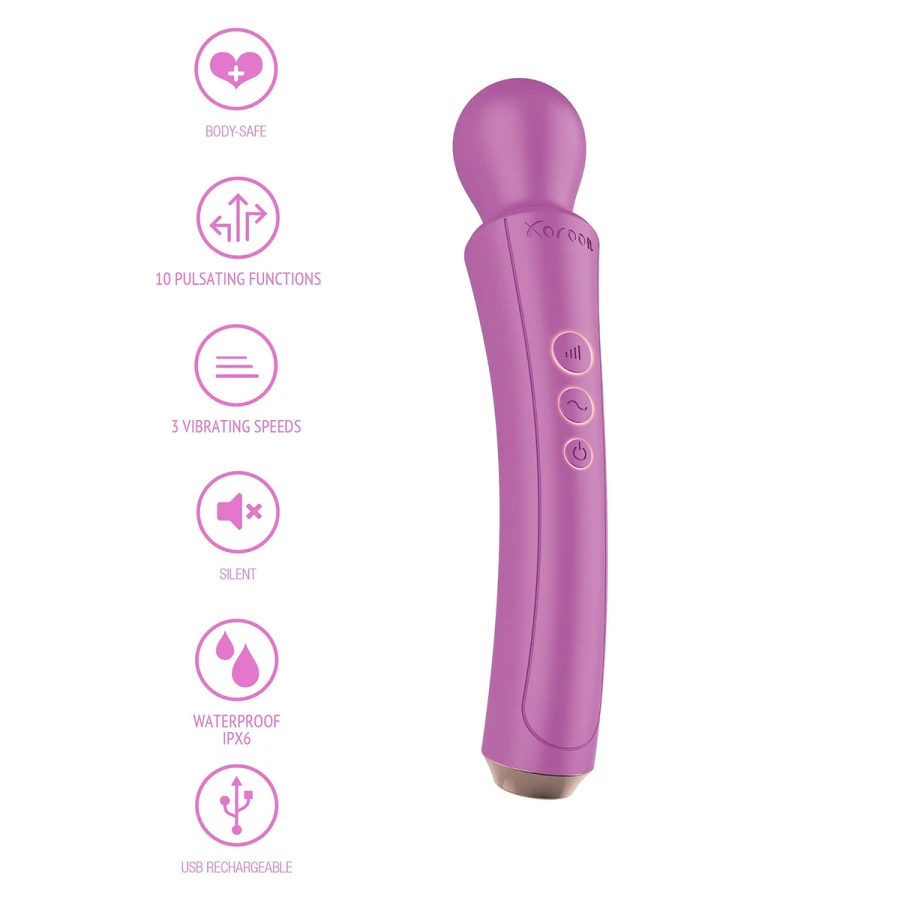 Vibromasseur The Curved Wand - Xocoon